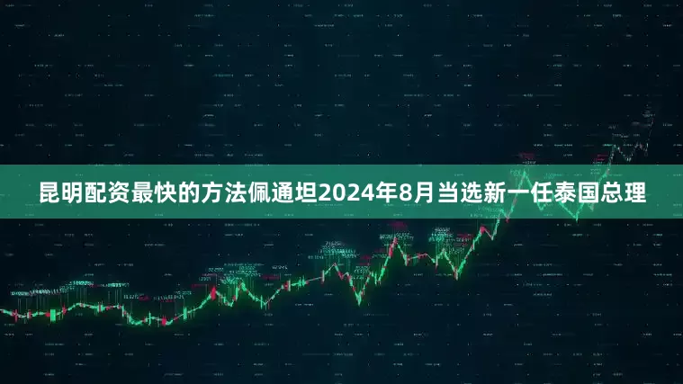 昆明配资最快的方法佩通坦2024年8月当选新一任泰国总理